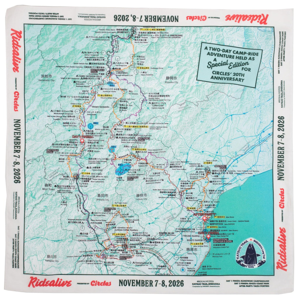 CIRCLES ORIGINAL RIDEALIVE 2026 Bandana