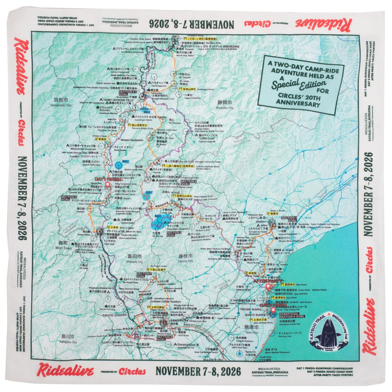 CIRCLES ORIGINAL RIDEALIVE 2026 Bandana