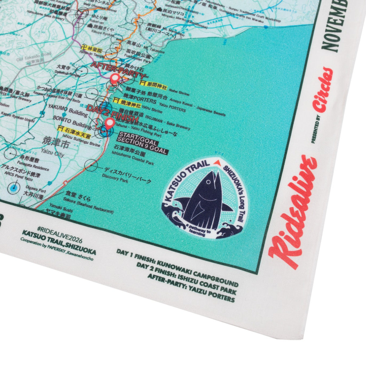 CIRCLES ORIGINAL RIDEALIVE 2026 Bandana