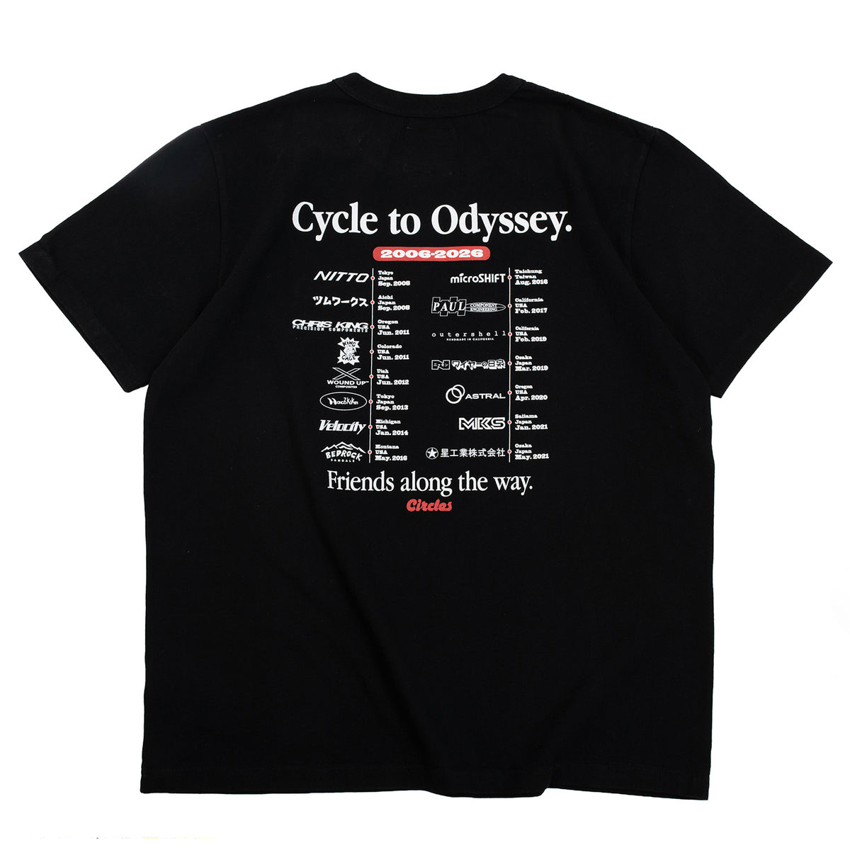CIRCLES ORIGINAL TACOMA FUJI RECORDS meets Circles 20th T-Shirts 2026