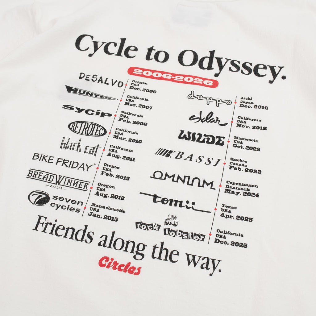 CIRCLES ORIGINAL TACOMA FUJI RECORDS meets Circles 20th T-Shirts 2026