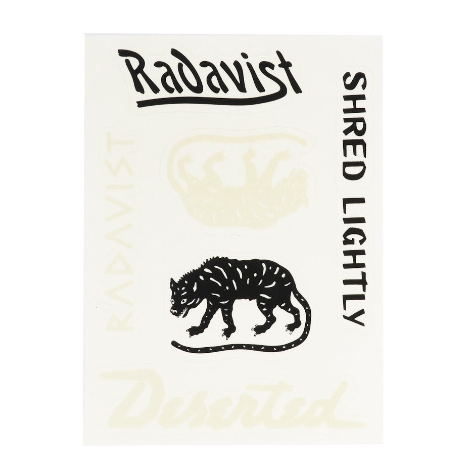 THE RADAVIST Stickers - Radavist Kiss Cut - Six Pack