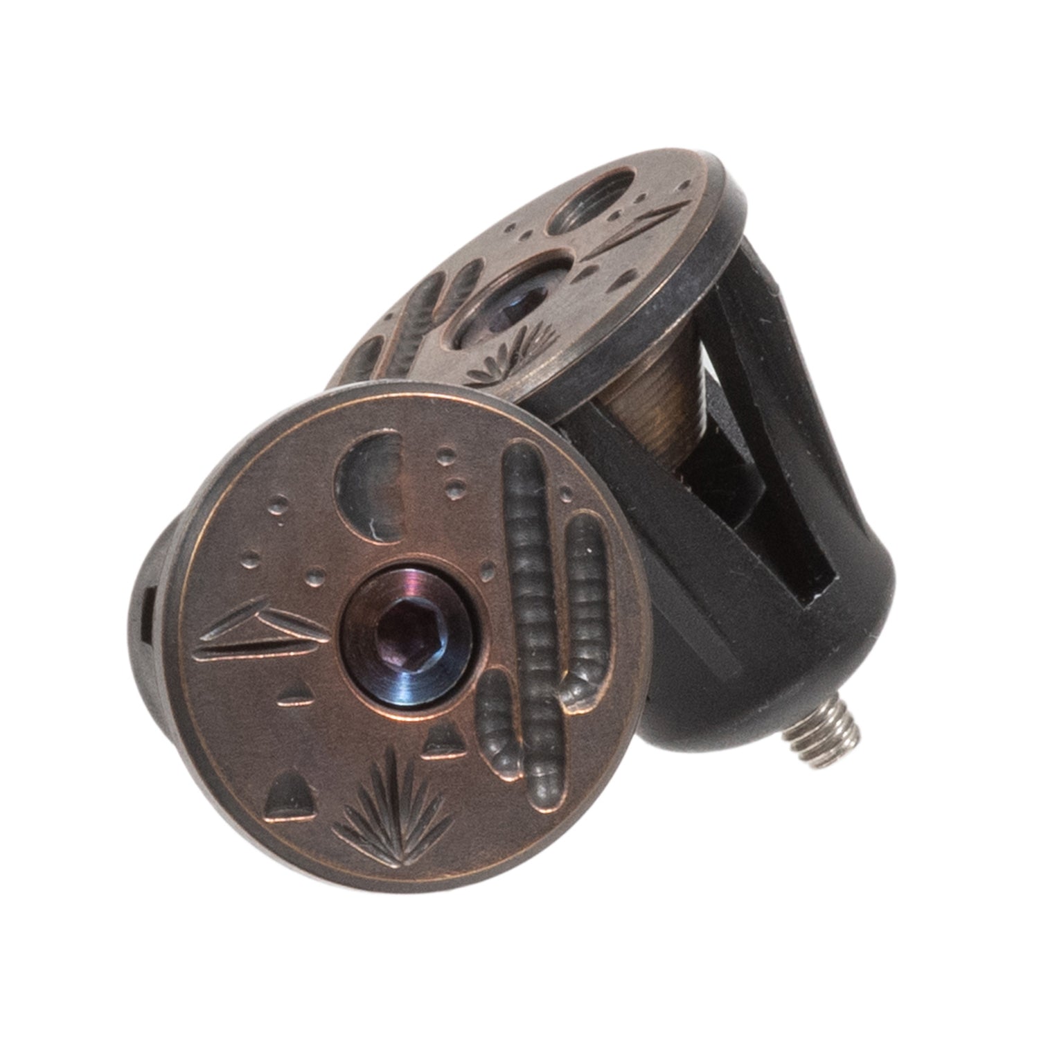 TOMII CYCLES Handmade Brass Bar End Plug Set