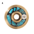 TOMII CYCLES Handmade Brass Top Cap Circles 20th Edition