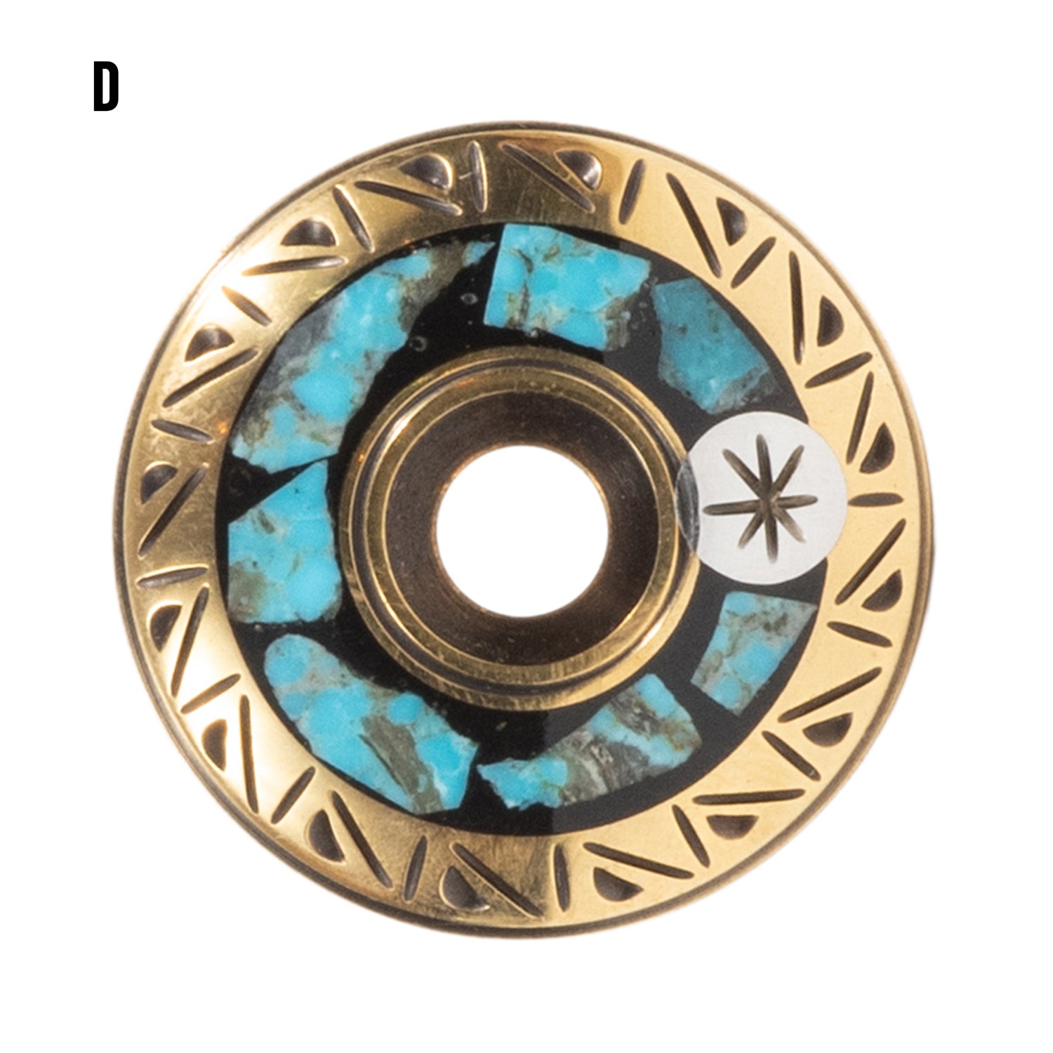 TOMII CYCLES Handmade Brass Top Cap Circles 20th Edition