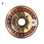 TOMII CYCLES Handmade Brass Top Cap Circles 20th Edition
