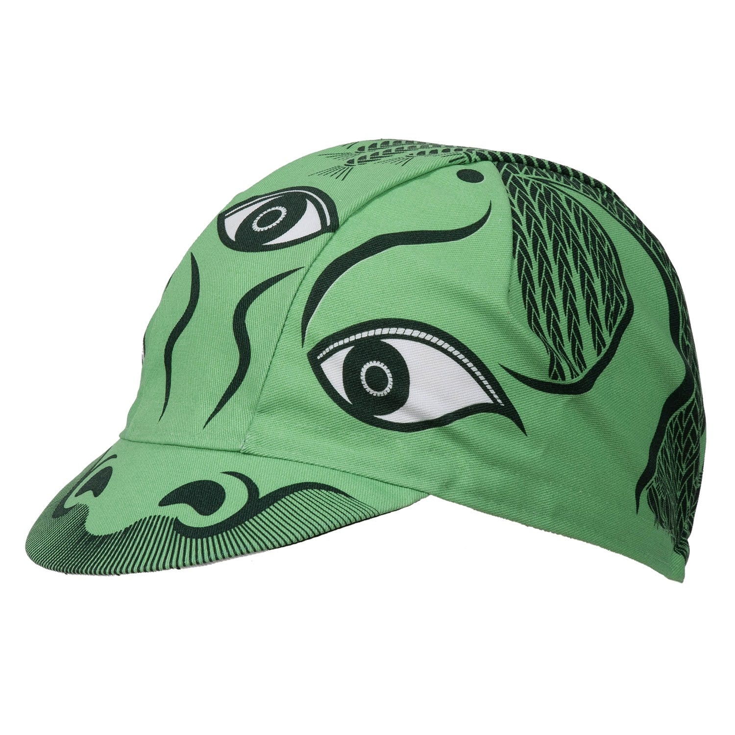 ADAM BELL'S WORKS Cycling Cap - Mitsume (Pale Green)