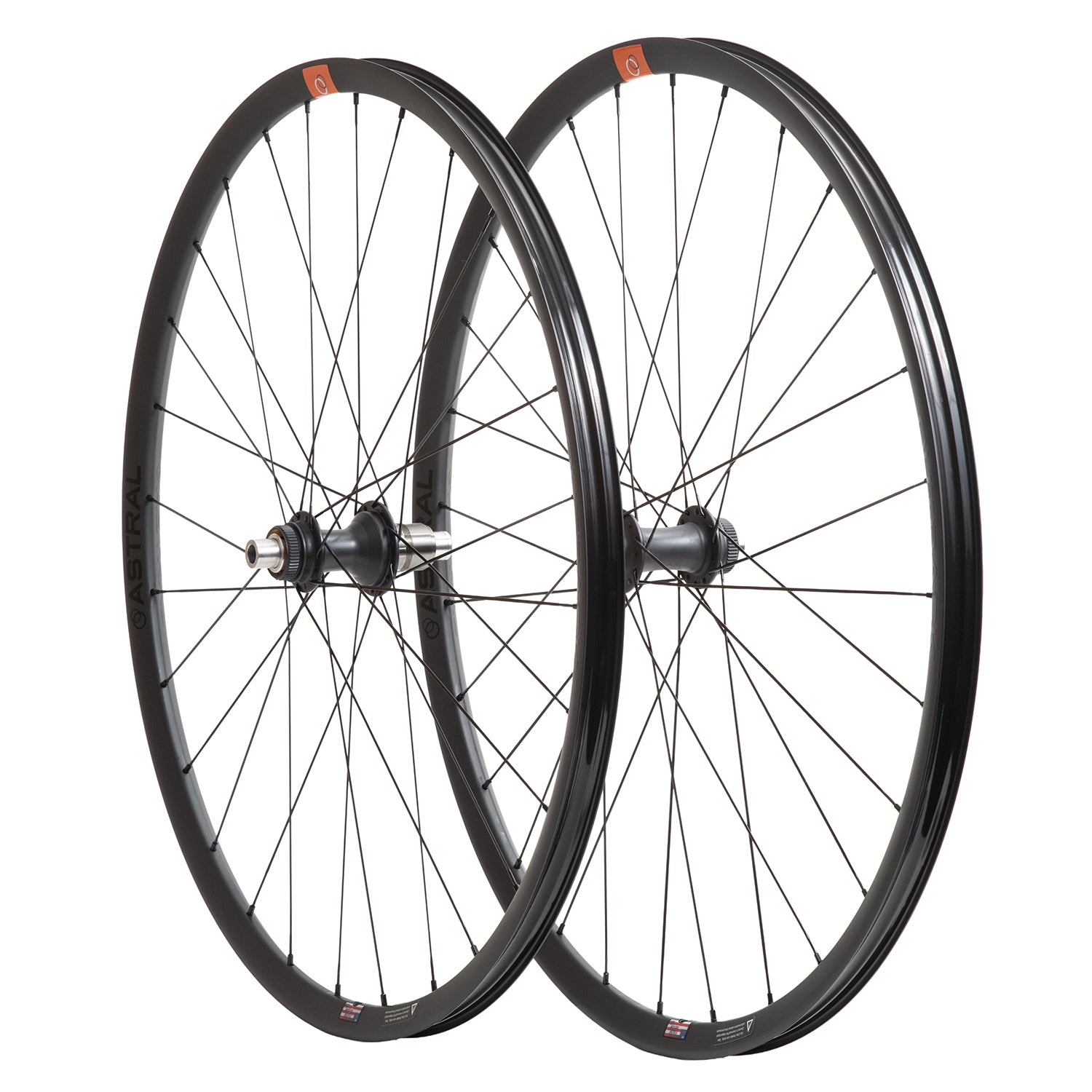 ASTRAL CYCLING Outback x WHITE INDUSTRIES CLD - Stealth Grey Wheel Set