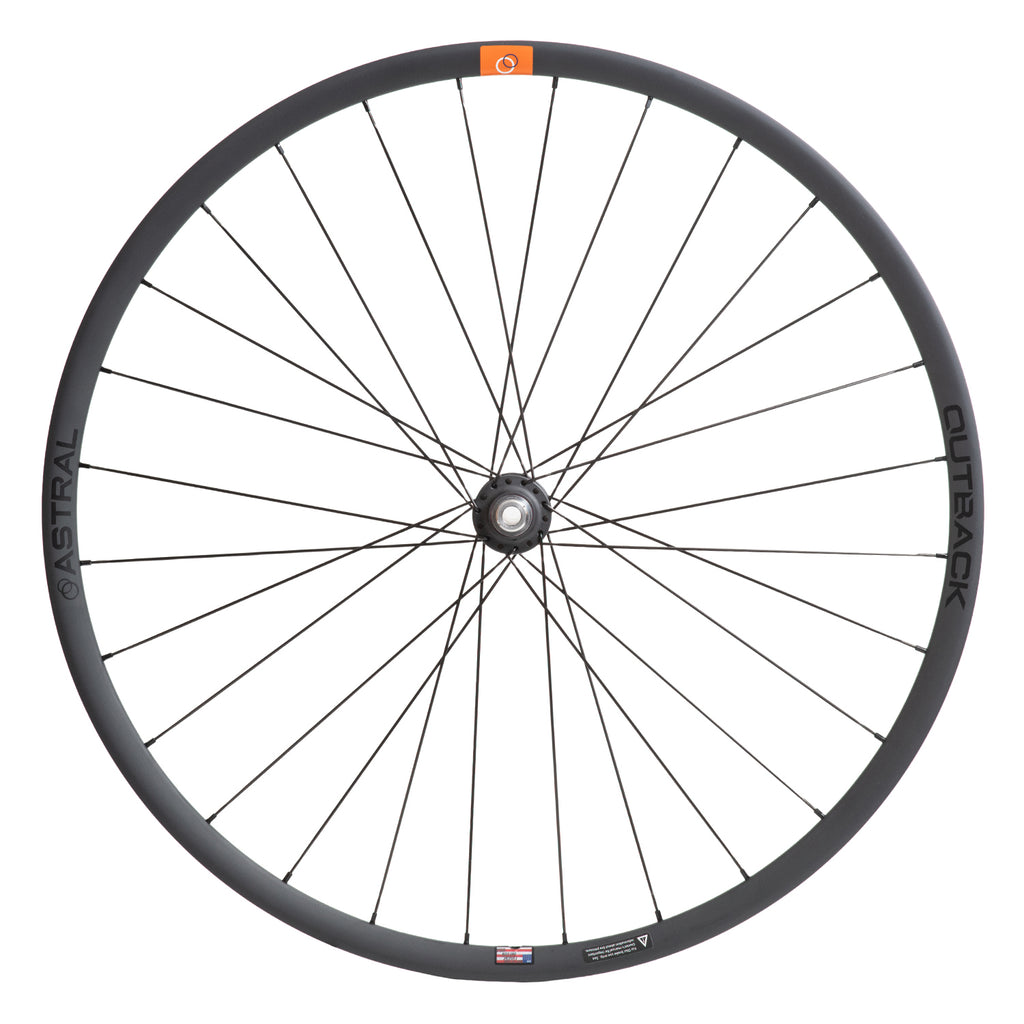 ASTRAL CYCLING Outback x WHITE INDUSTRIES CLD - Stealth Grey Wheel Set