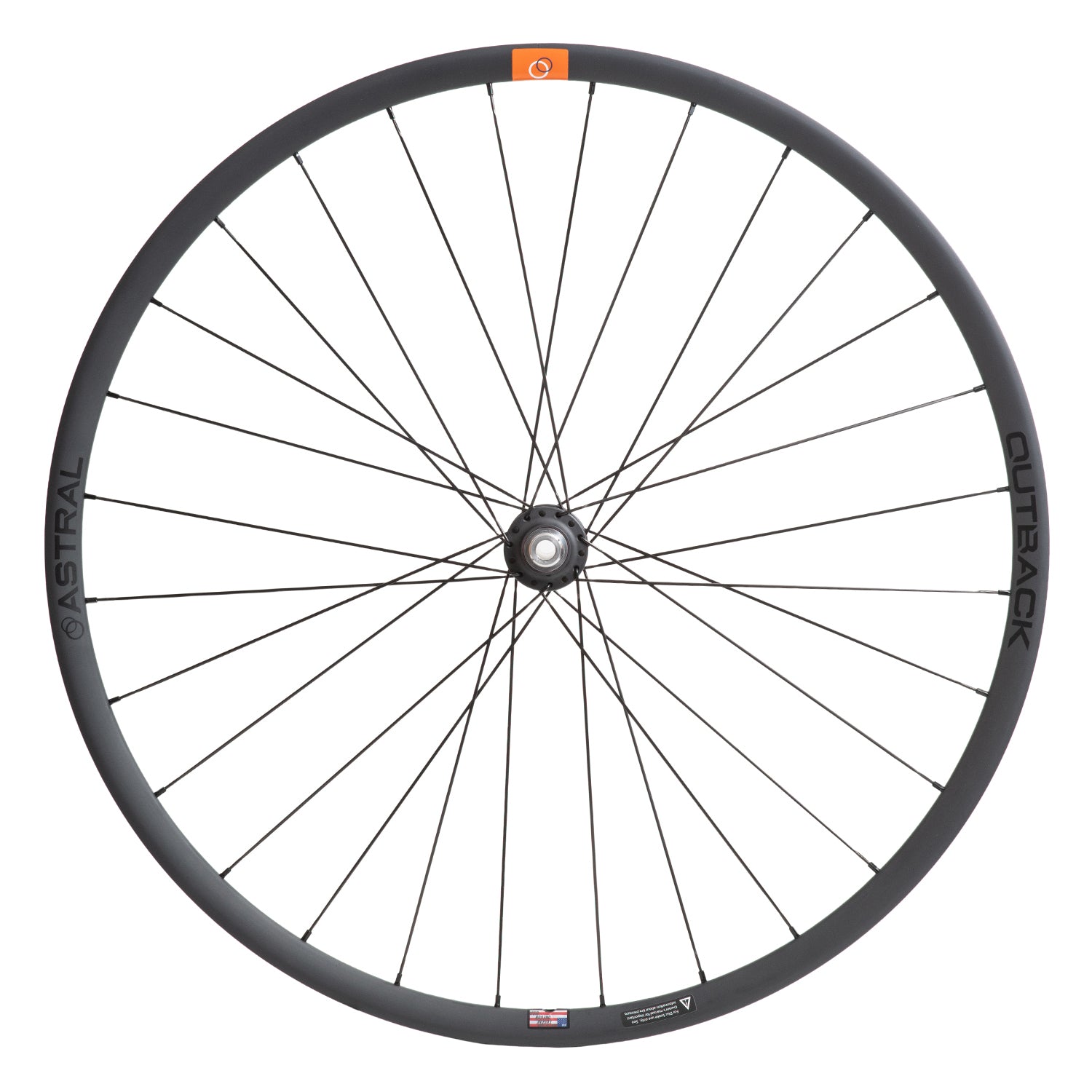 ASTRAL CYCLING Outback x WHITE INDUSTRIES CLD - Stealth Grey Wheel Set