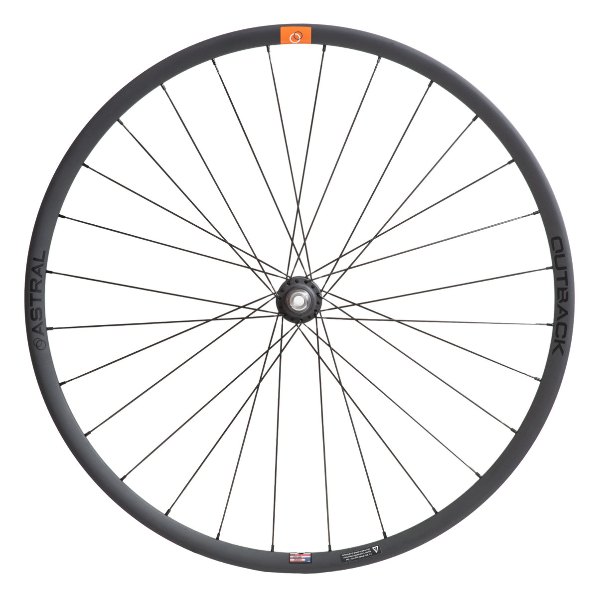 ASTRAL CYCLING Outback x WHITE INDUSTRIES CLD - Stealth Grey Wheel Set