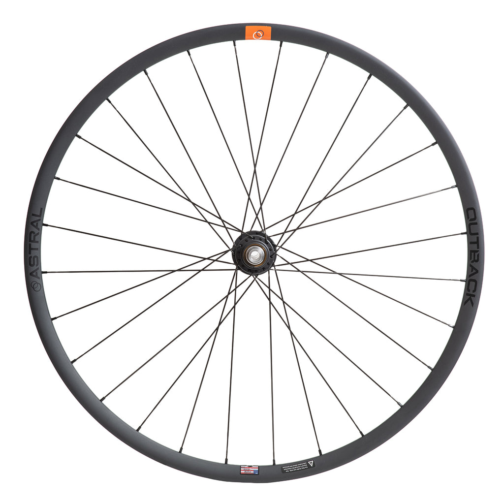 ASTRAL CYCLING Outback x WHITE INDUSTRIES CLD - Stealth Grey Wheel Set