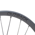 ASTRAL CYCLING Outback x WHITE INDUSTRIES CLD - Stealth Grey Wheel Set