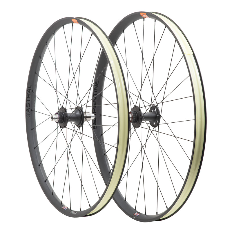 ASTRAL CYCLING Serpentine x WHITE INDUSTRIES CLD+ Boost - Stealth Grey Wheel Set