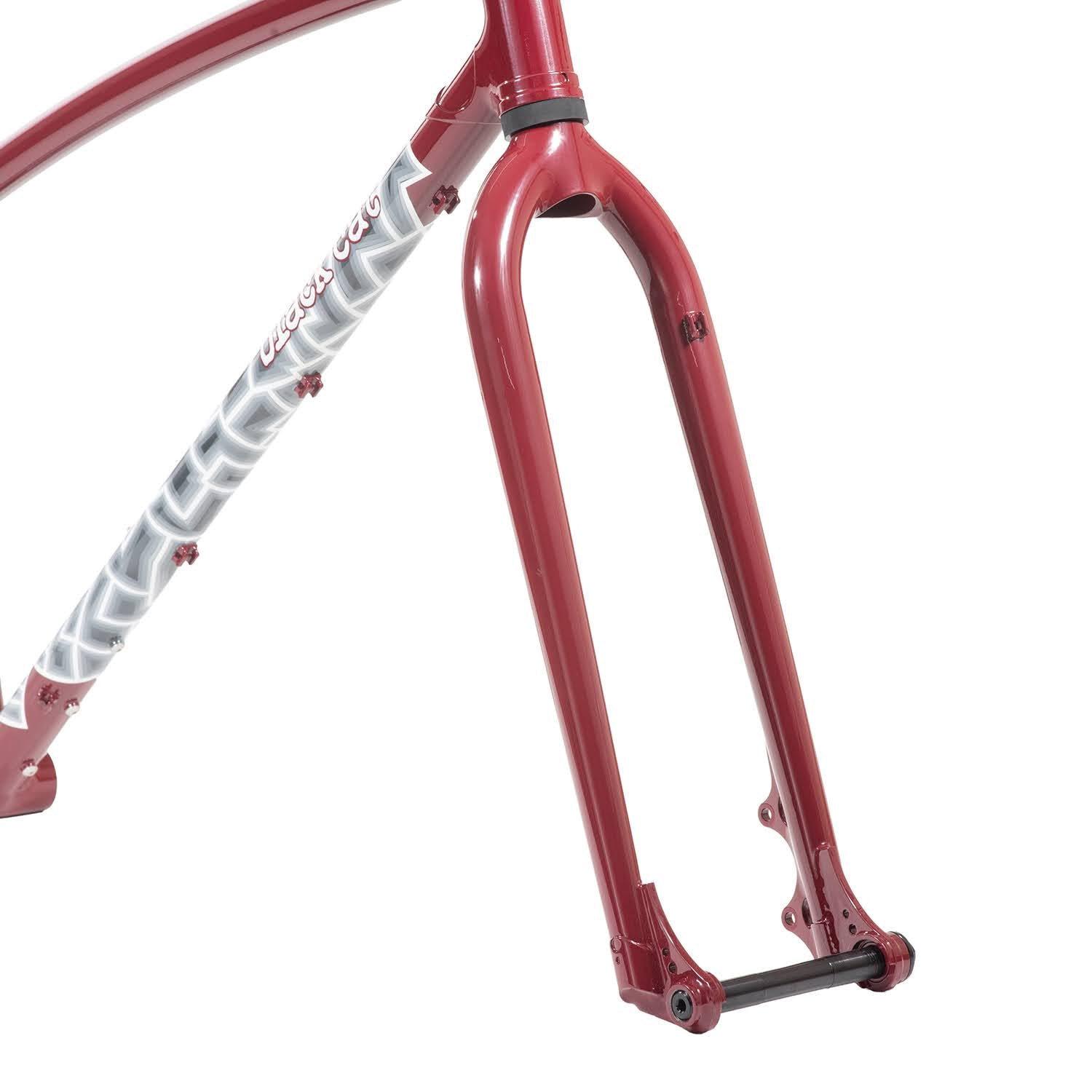 BLACKCAT BICYCLES Swami Frame Set / Bordeaux / Size : Small