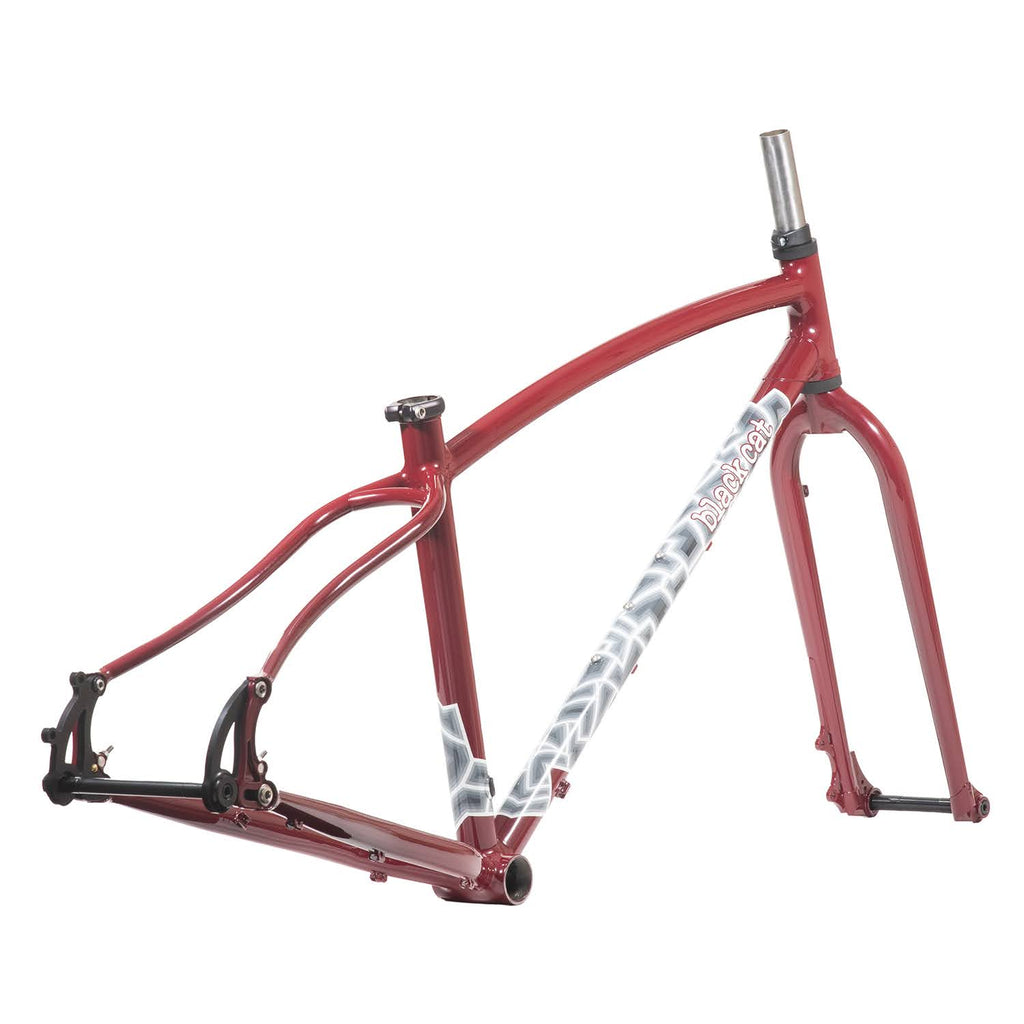 BLACKCAT BICYCLES Swami Frame Set / Bordeaux / Size : Small
