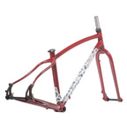 BLACKCAT BICYCLES Swami Frame Set / Bordeaux / Size : Small