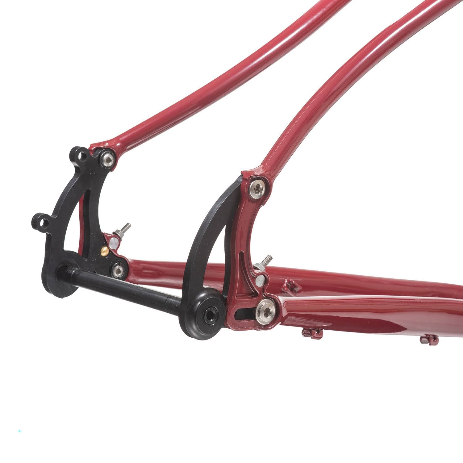 BLACKCAT BICYCLES Swami Frame Set / Bordeaux / Size : Small