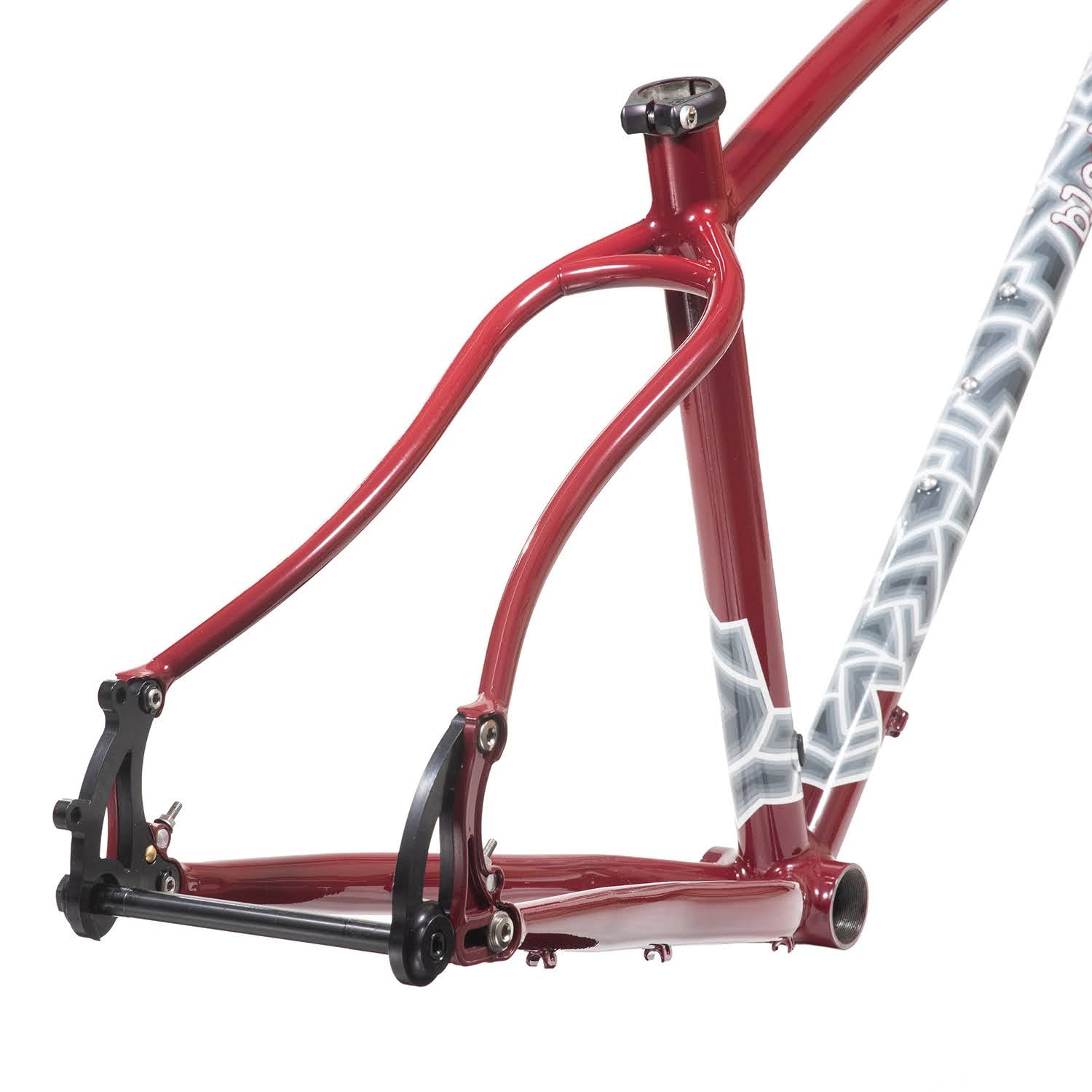 BLACKCAT BICYCLES Swami Frame Set / Bordeaux / Size : Small