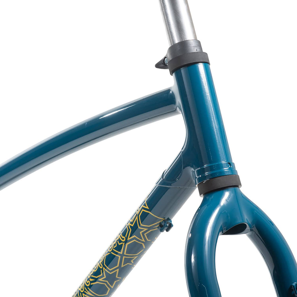 BLACKCAT BICYCLES Swami Frame Set / Azure Blue / Size : Small