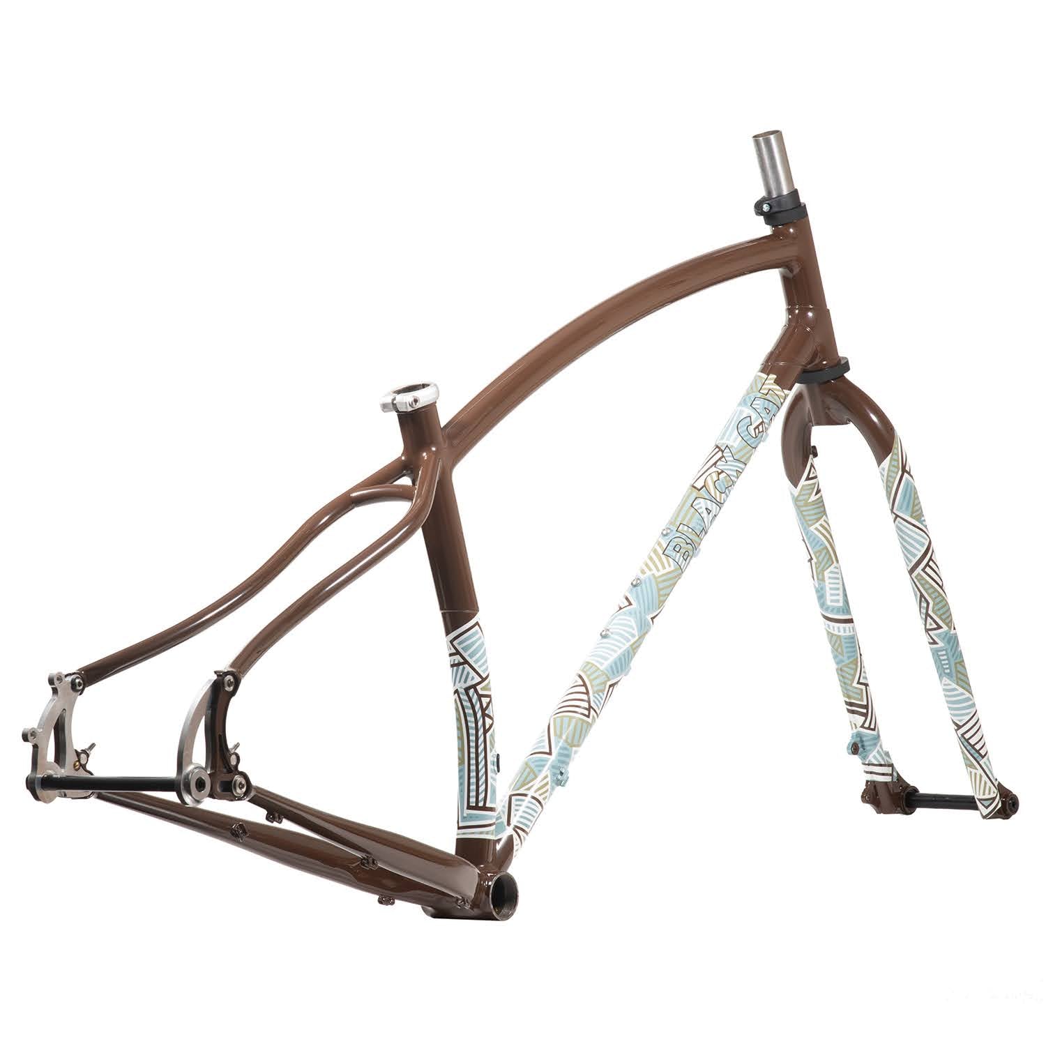 BLACKCAT BICYCLES Swami Frame Set / Brown Cat / Size : Medium