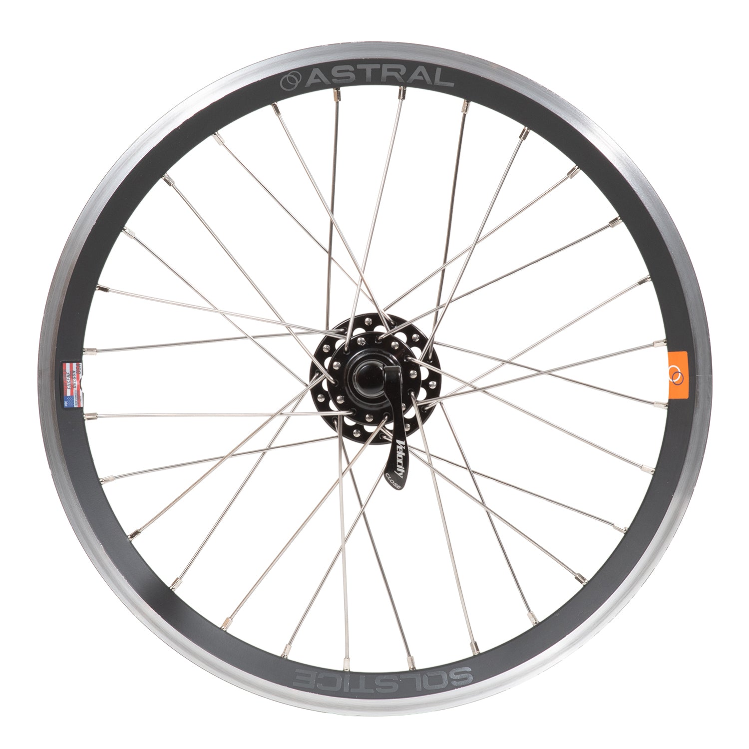 GORILLA SPUN Build Wheel [ASTRAL Solstice 16" x VELOCITY Race Hub]