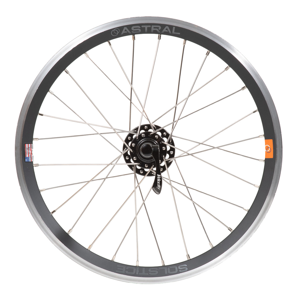 GORILLA SPUN Build Wheel [ASTRAL Solstice 16" x VELOCITY Race Hub]