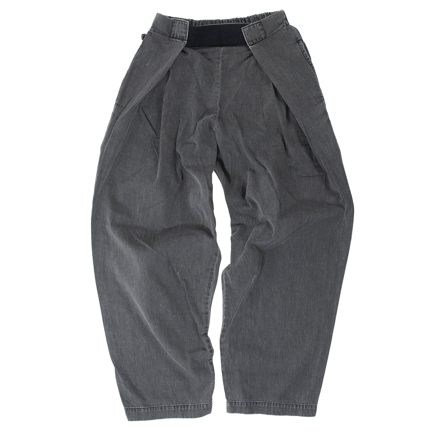 RELAX FIT NPID Beach Slacks Black Denim