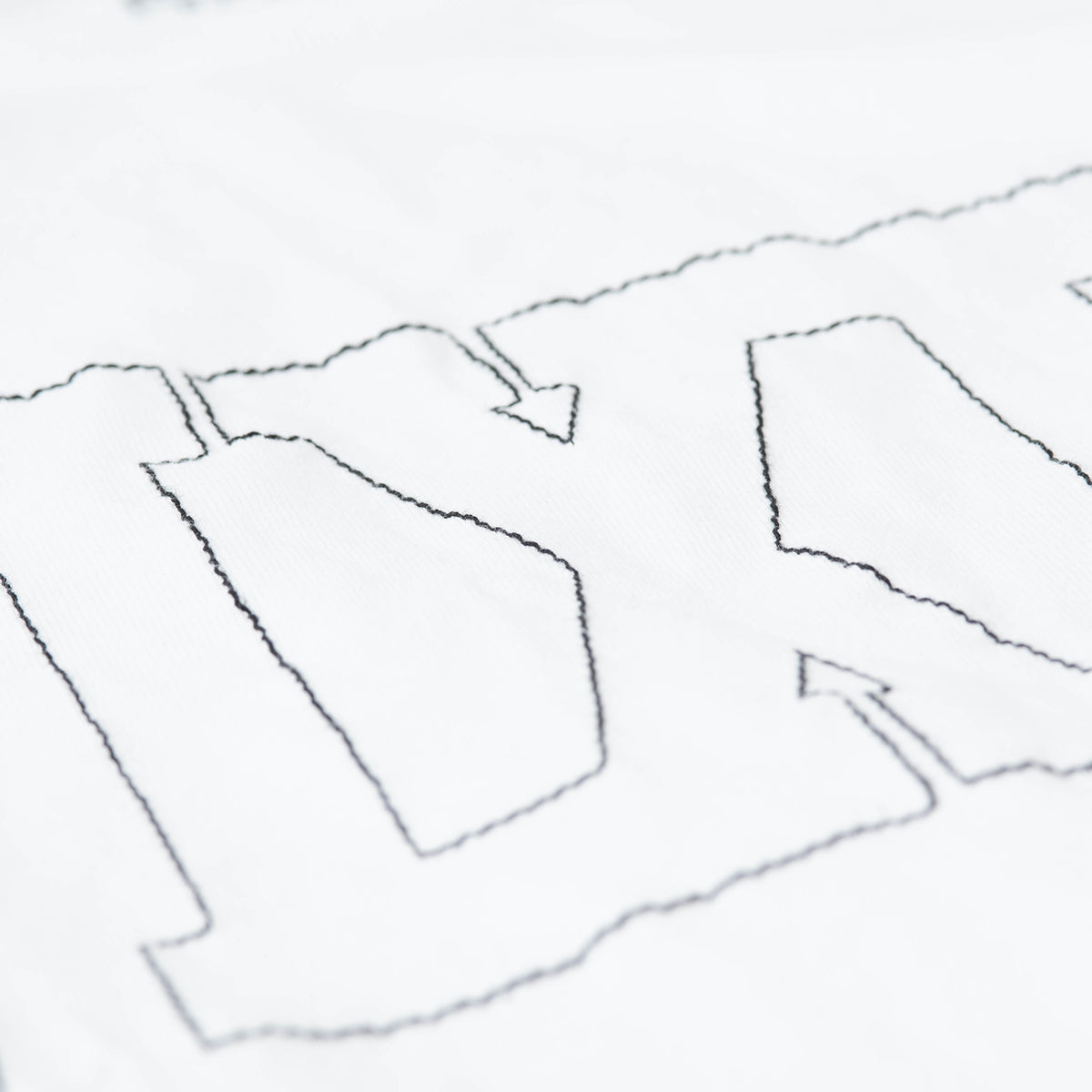 RELAX FIT Stitch T-shirt “ FIXED ” Made for Circles