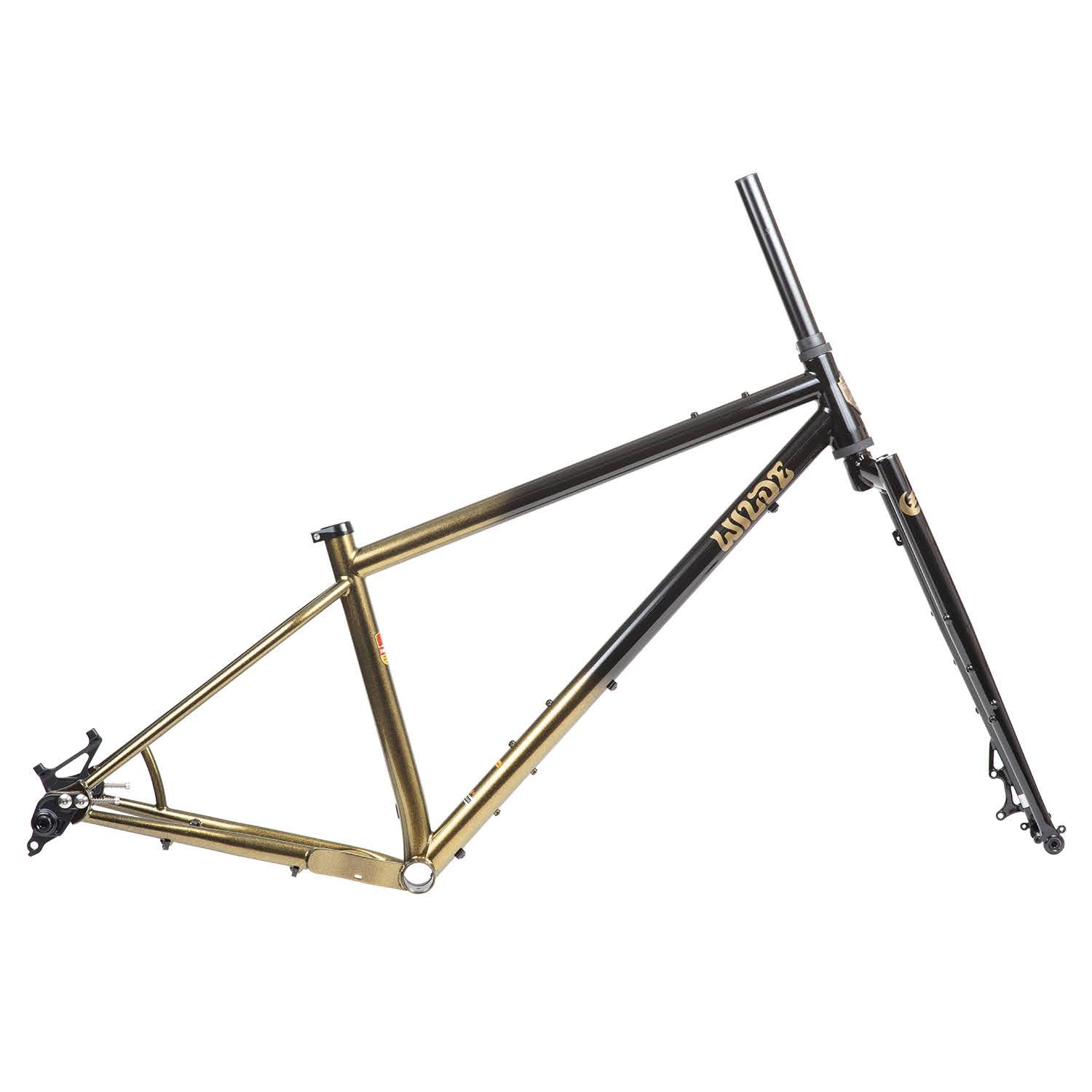 WILDE BICYCLE CO. Dark Star Frame - Sparkle Black