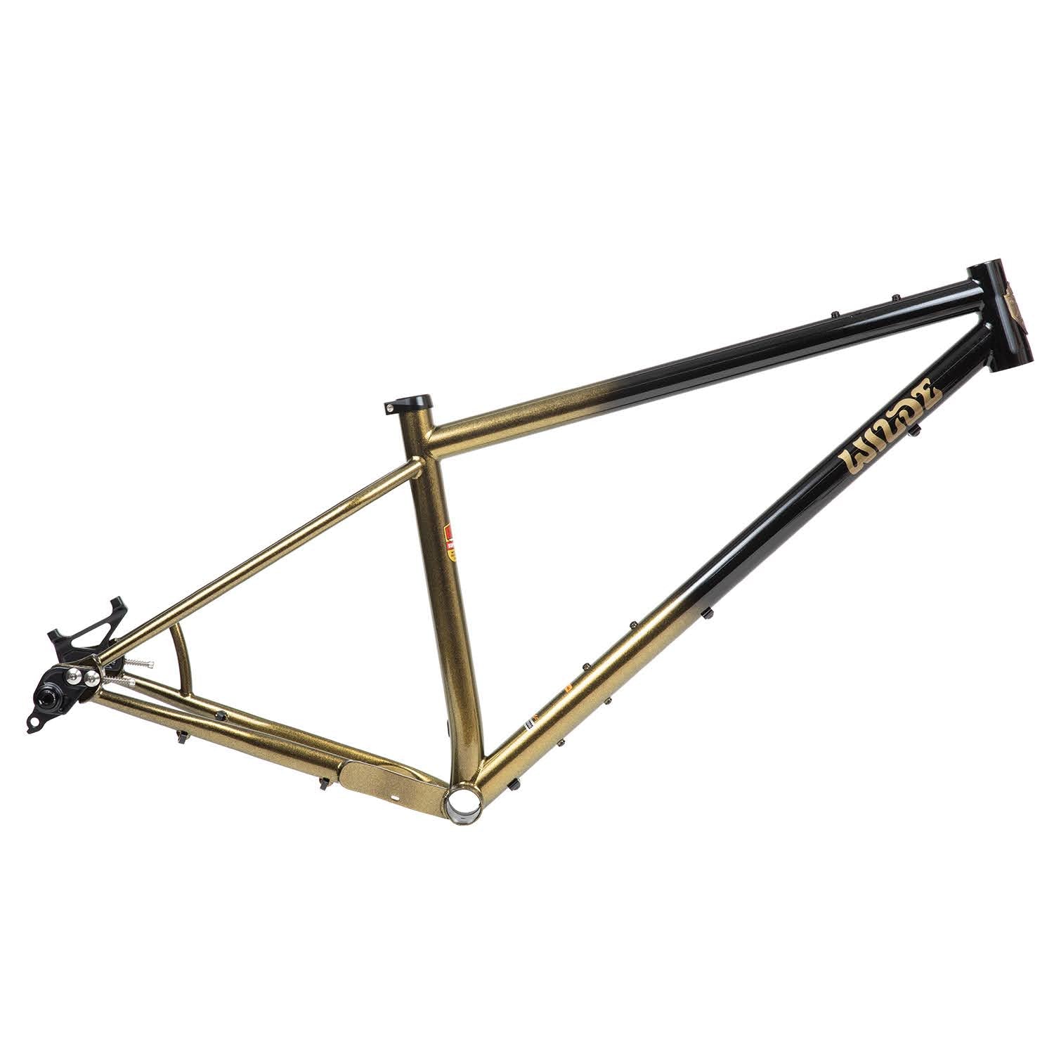 WILDE BICYCLE CO. Dark Star Frame - Sparkle Black