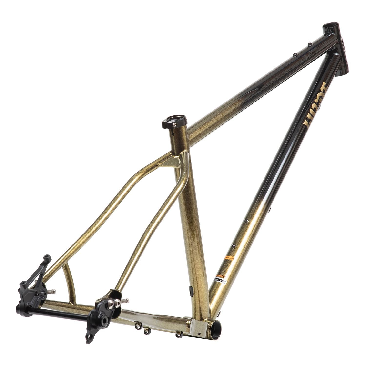 WILDE BICYCLE CO. Dark Star Frame - Sparkle Black