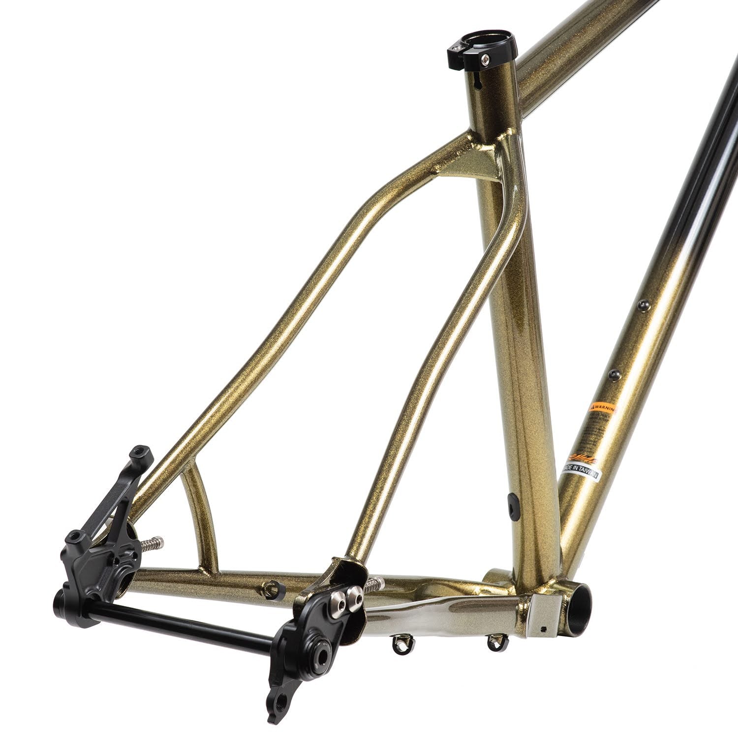 WILDE BICYCLE CO. Dark Star Frame - Sparkle Black