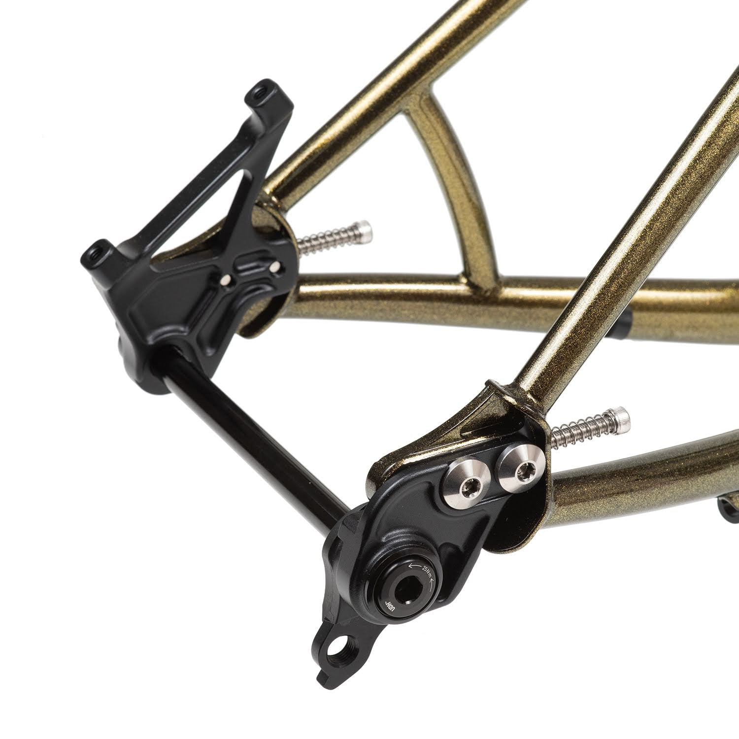 WILDE BICYCLE CO. Dark Star Frame - Sparkle Black