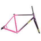 WILDE BICYCLE Mean Jean Frame Set - Purple / Pink Sparkle