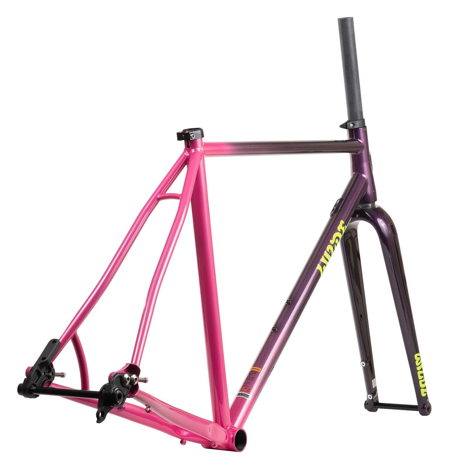 WILDE BICYCLE Mean Jean Frame Set - Purple / Pink Sparkle