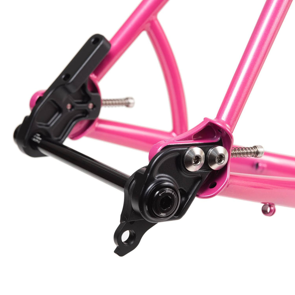 WILDE BICYCLE Mean Jean Frame Set - Purple / Pink Sparkle