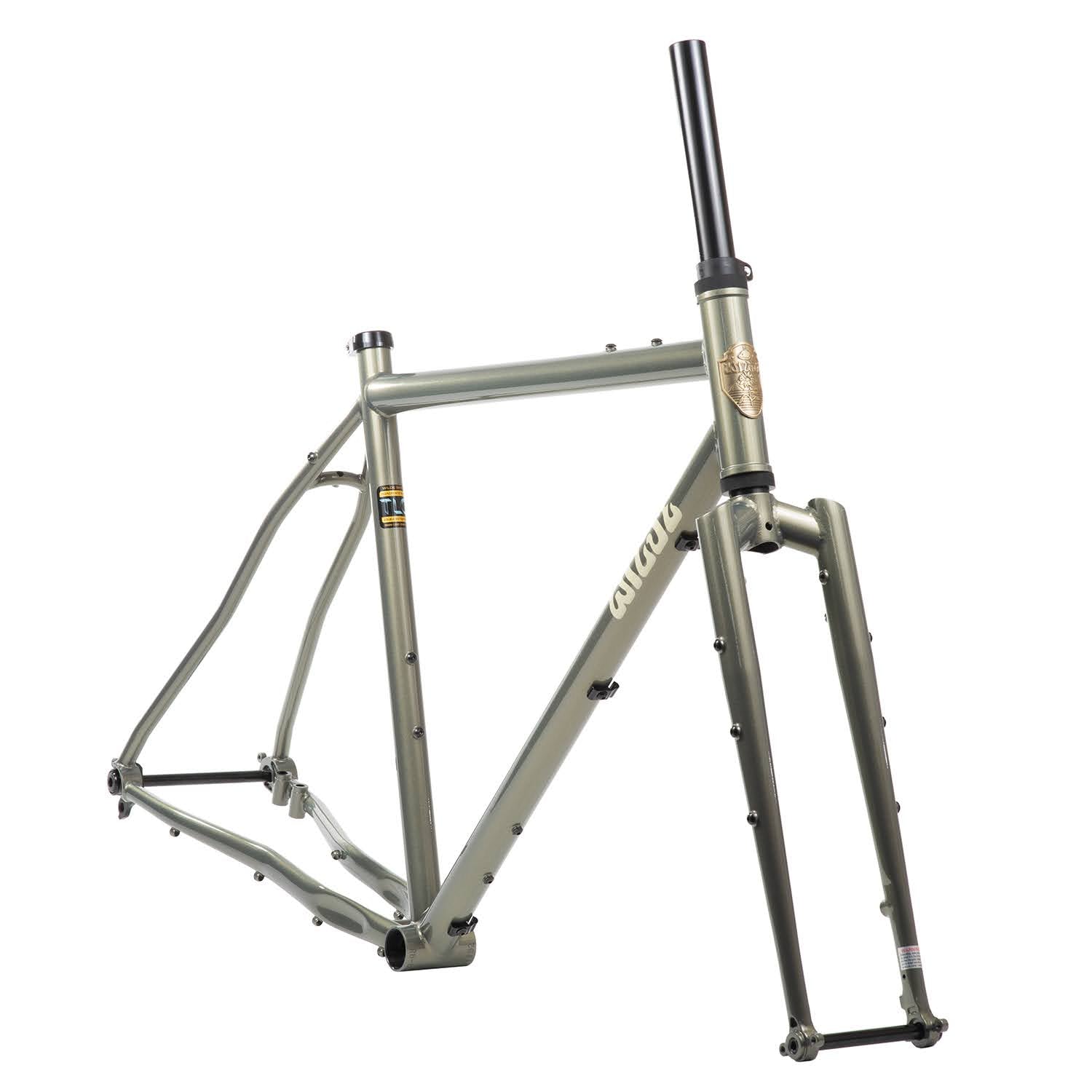 WILDE BICYCLE CO. Rambler Frame Set - Sage Green Shimmer
