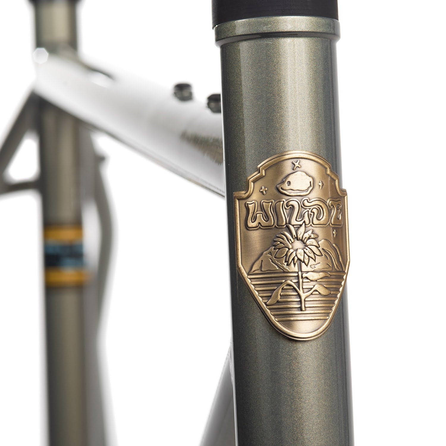 WILDE BICYCLE CO. Rambler Frame Set - Sage Green Shimmer