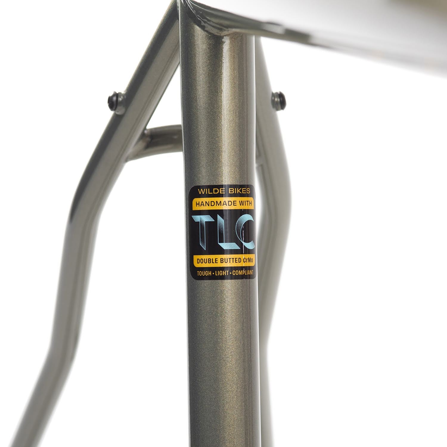 WILDE BICYCLE CO. Rambler Frame Set - Sage Green Shimmer