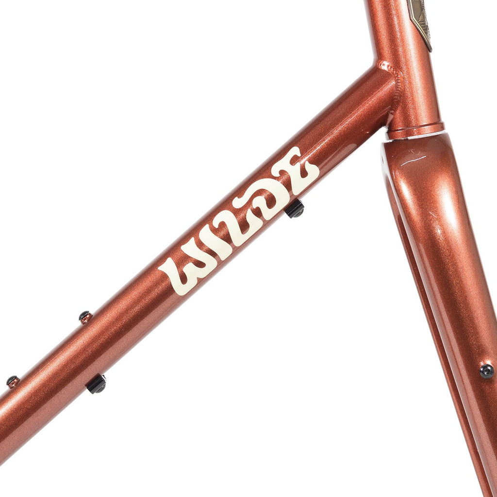 Wilde Rambler WILDE BICYCLE Rambler SL Frame Set - Copper Metallic / Black Fork