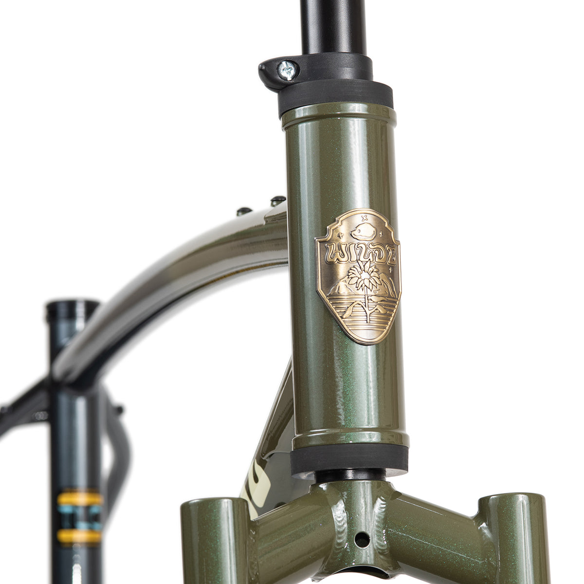 WILDE BICYCLE Supertramp Frame Set - Sparkly Green Grey