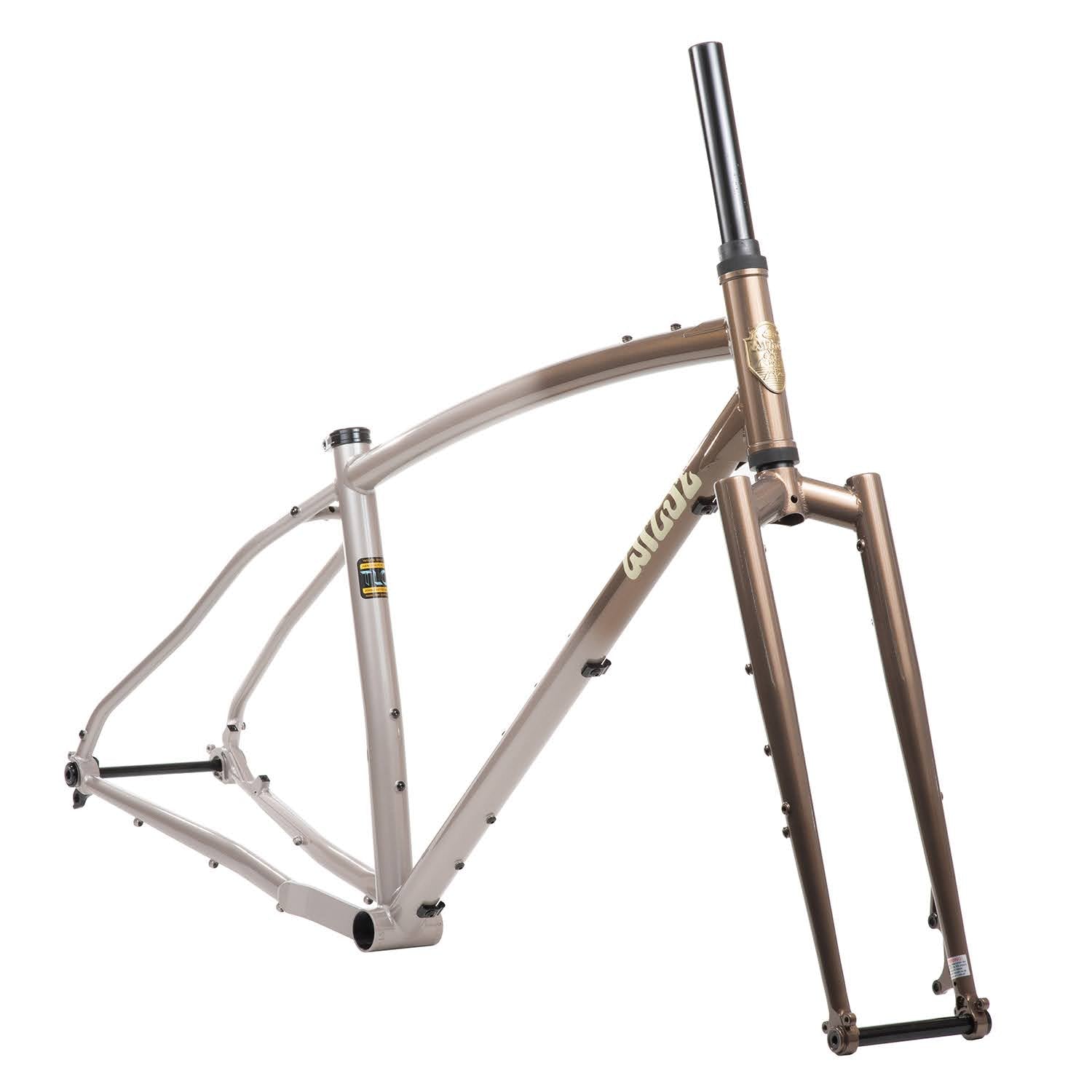 WILDE BICYCLE CO. Supertramp Frame Set - Dirt Champagne