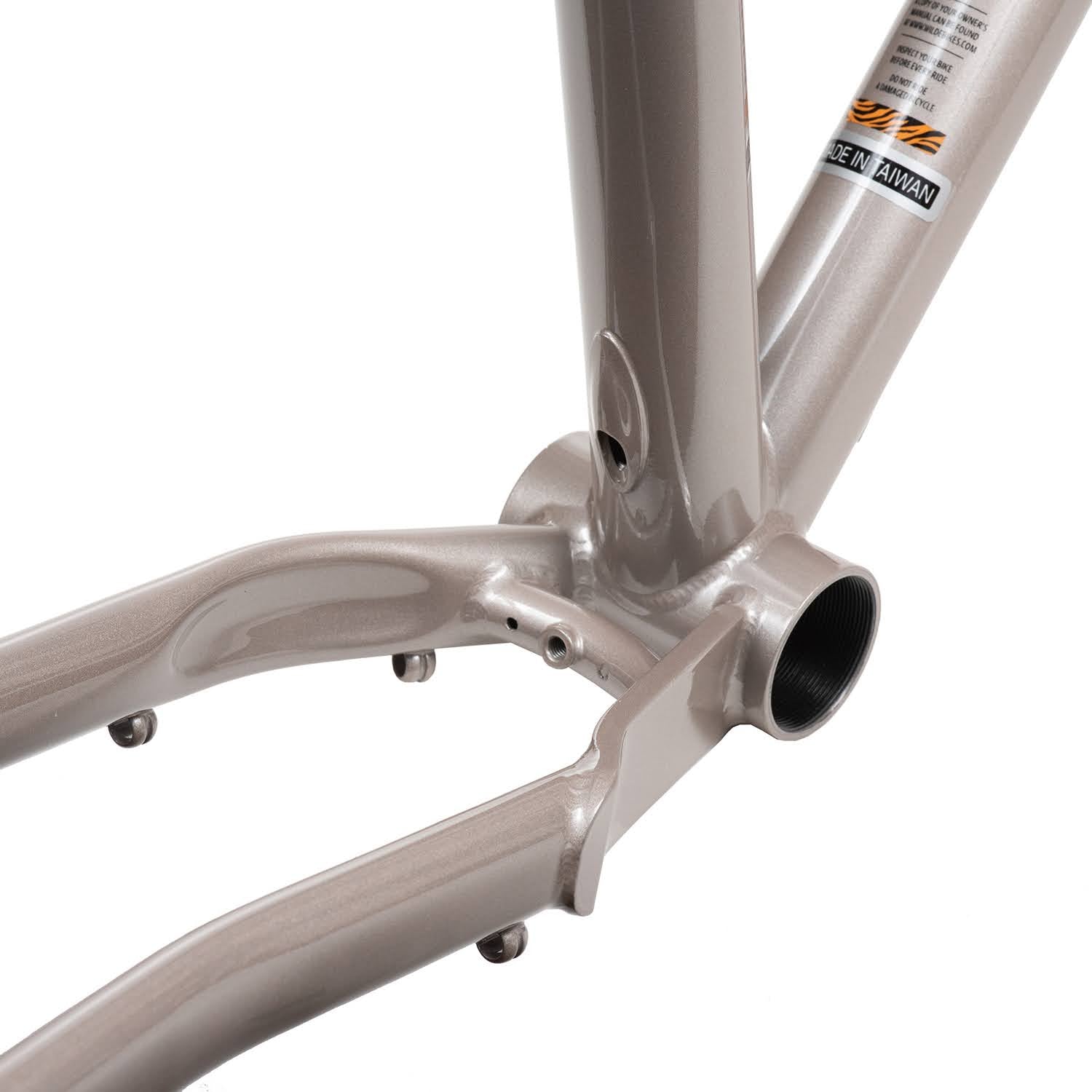 WILDE BICYCLE CO. Supertramp Frame Set - Dirt Champagne