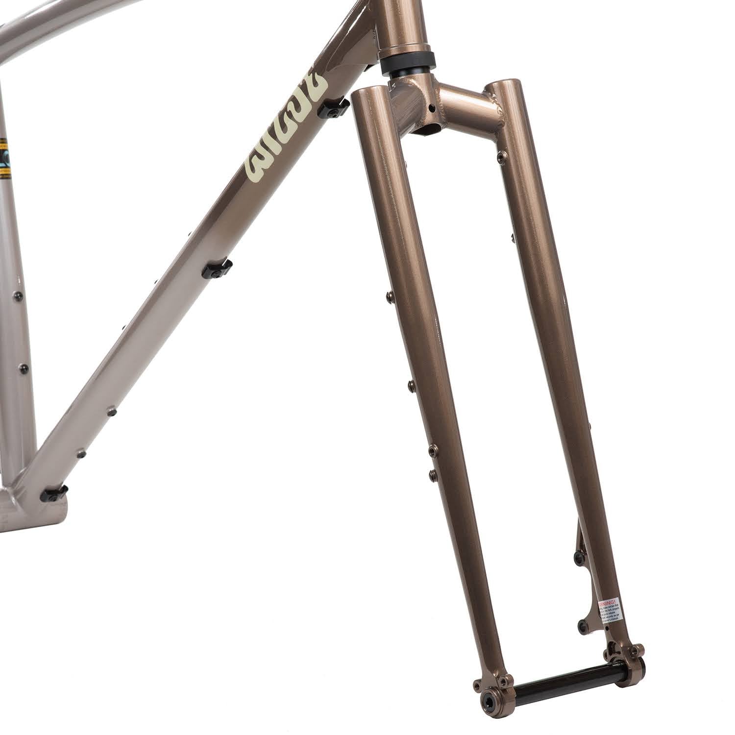 WILDE BICYCLE Supertramp Frame Set - Dirt Champagne