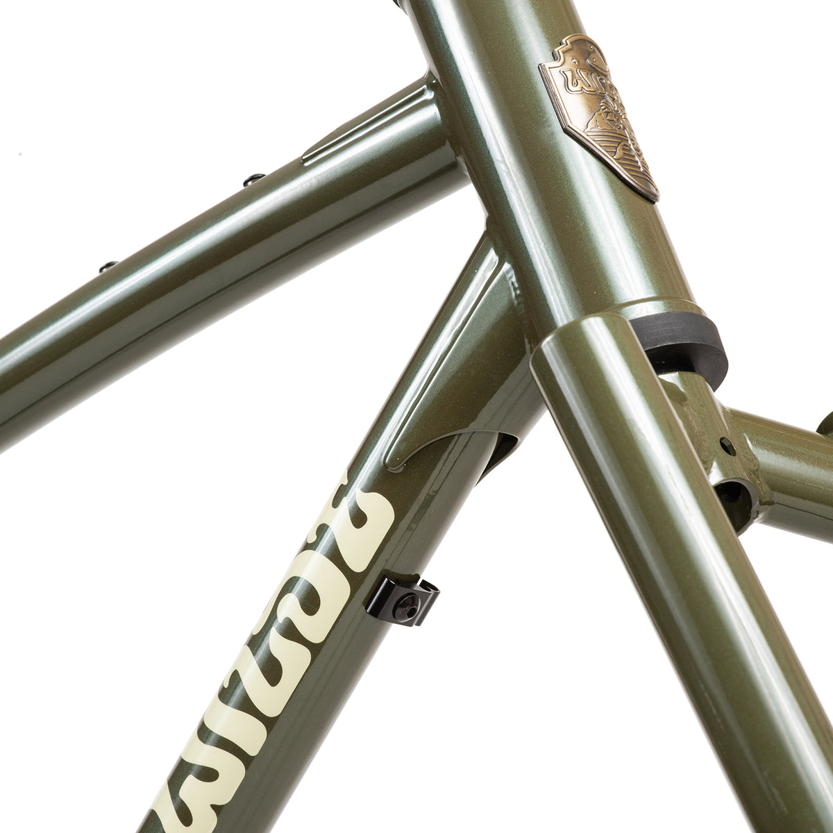 WILDE BICYCLE Supertramp Frame Set - Sparkly Green Grey