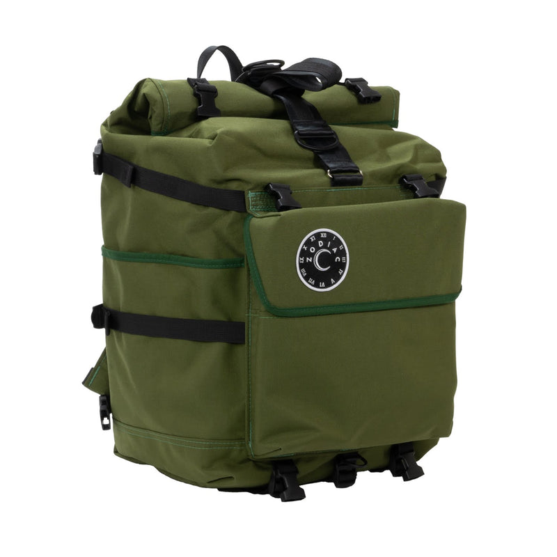 ZODIAC BAGGAGE Roll Top Messenger Bag / Large