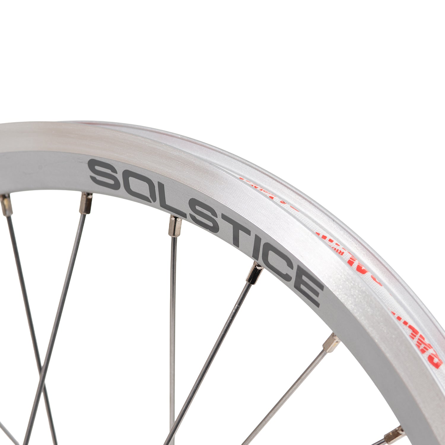 GORILLA SPUN Build Wheel [ASTRAL Solstice 16" Matte Silver x VELOCITY Race Hub]