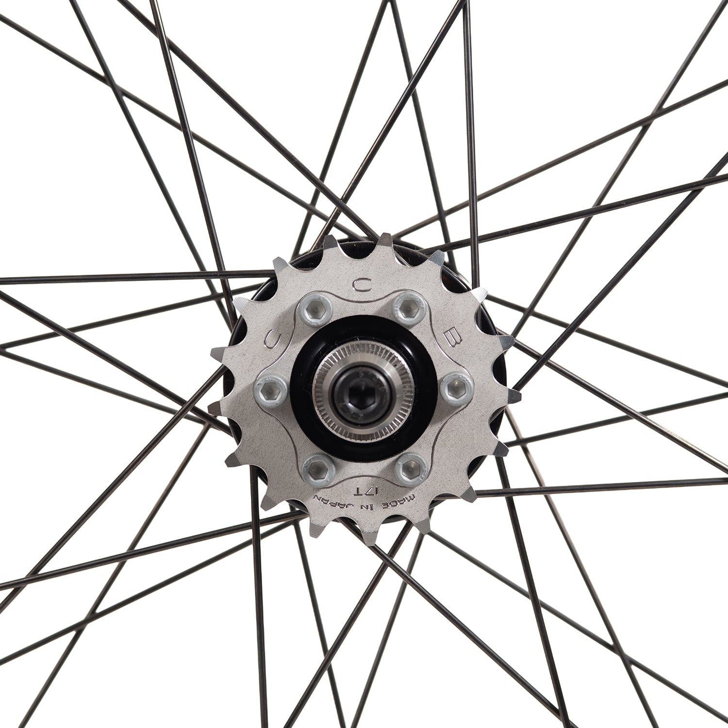 GORILLA SPUN [VELOCITY Quill × CHRIS KING Boost 6-Bolt Front Hub x CCB Track Wheel]