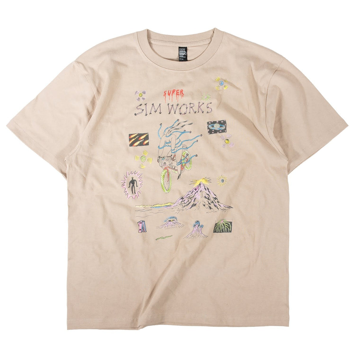 GHOOOST x SIMWORKS Ride Me to the Moon Tee